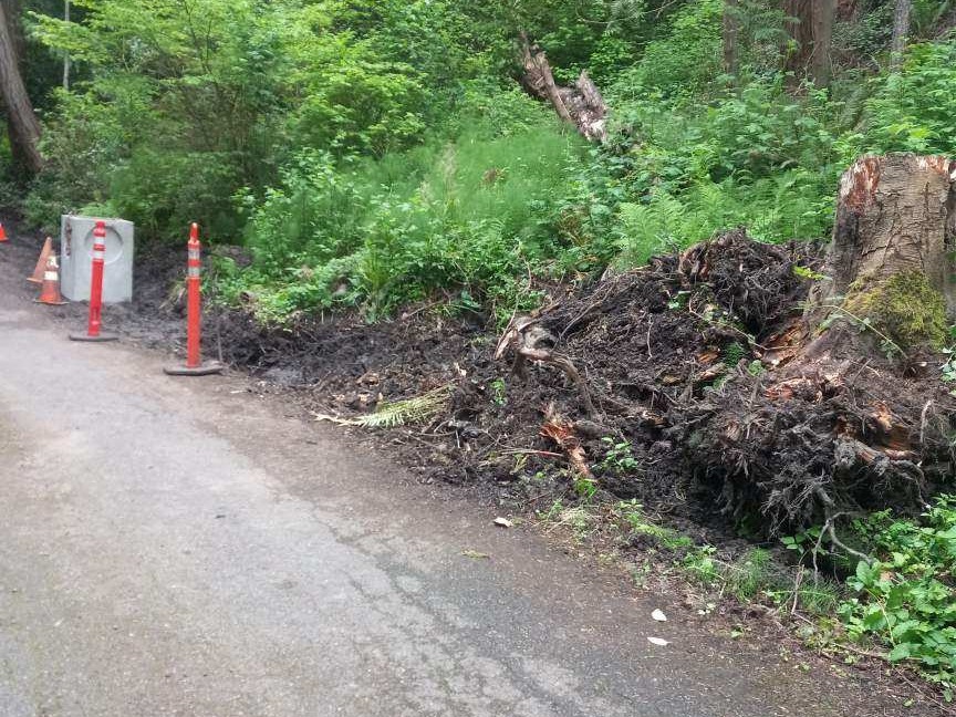 DRAINAGE WORK PRIOR TO PAVING