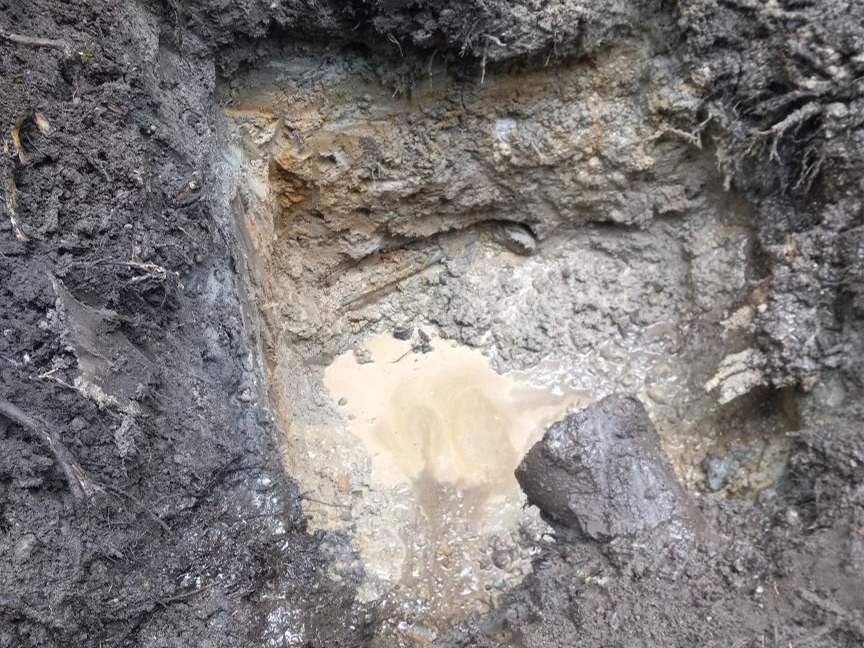 DRAINAGE WORK PRIOR TO PAVING