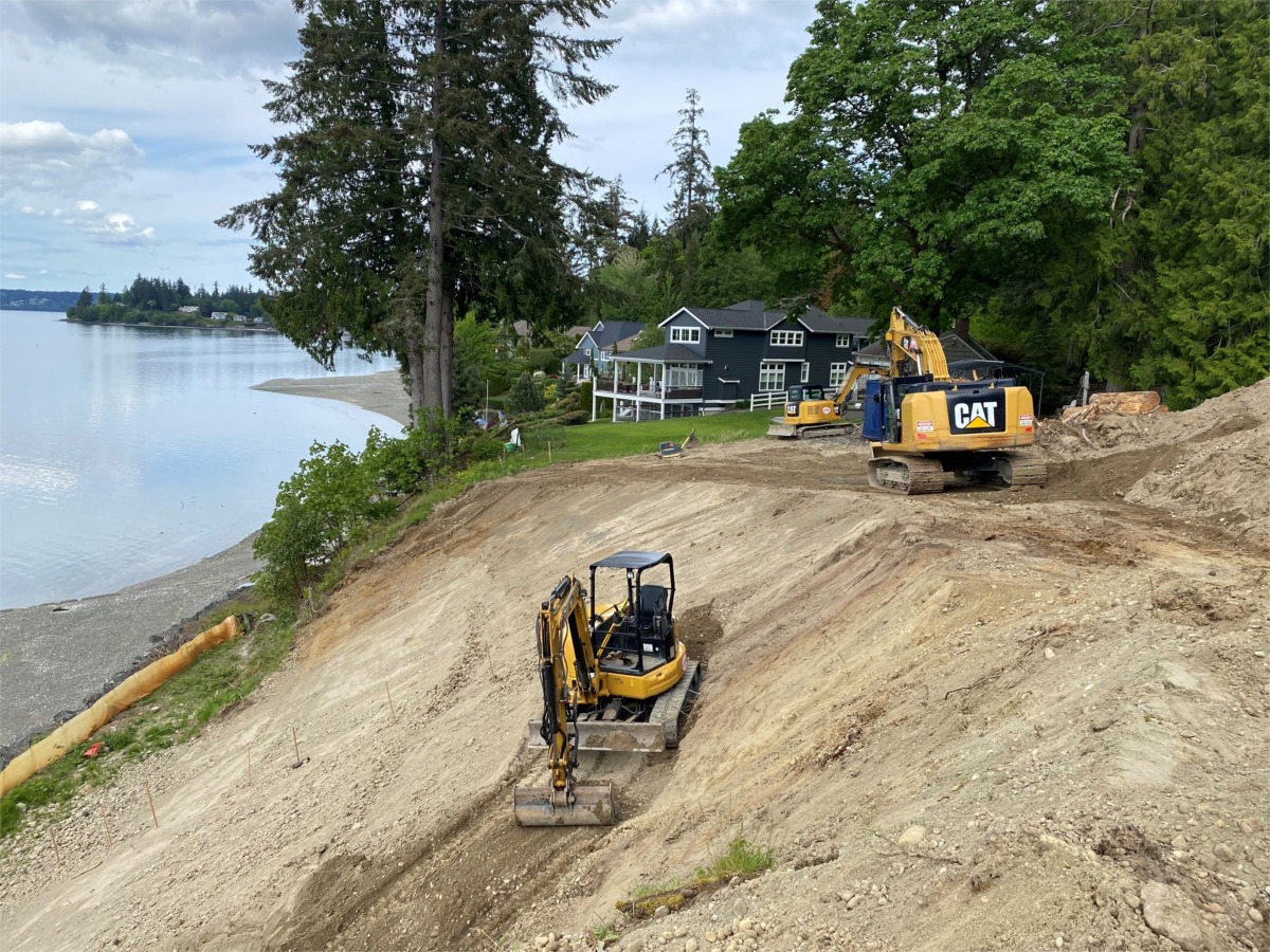 GEO TECHNICAL EMBANKMENT REBUILD