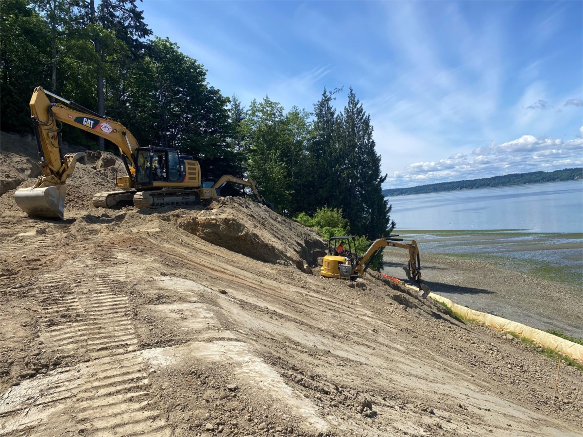GEO TECHNICAL EMBANKMENT REBUILD