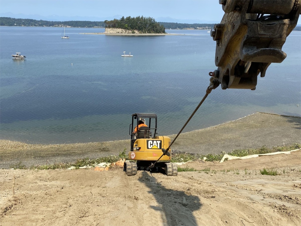 GEO TECHNICAL EMBANKMENT REBUILD